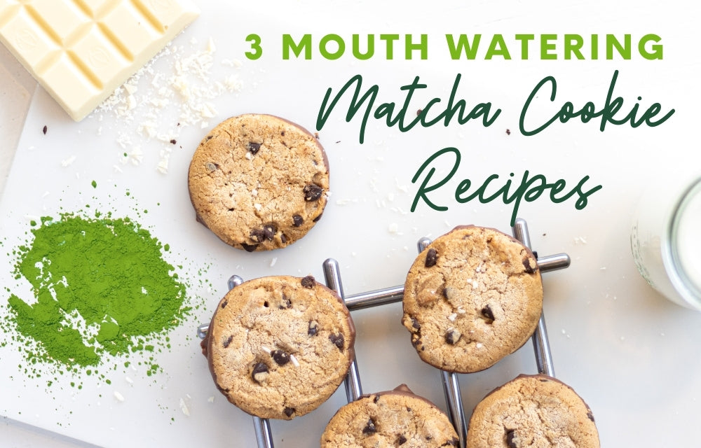 3 Mouth Watering Matcha Cookie Recipes