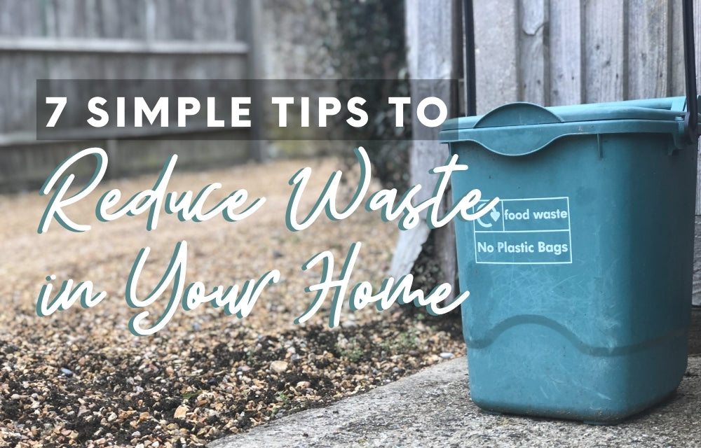 sustainability tips to reduce waste in your home